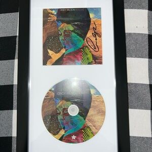 Cindy Wilson Framed 'Realms' CD Display - Black Frame B52s alternative rock